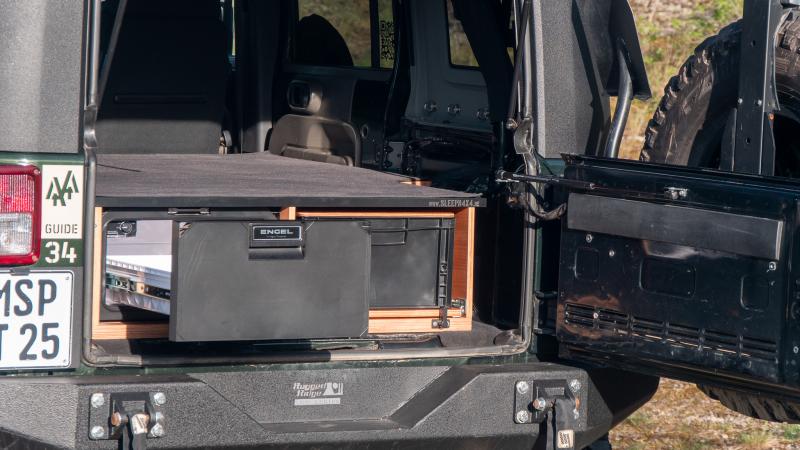 Preview: Jeep Wrangler JKU - Schlafausbau Sleeper